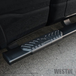 Westin Black R5 M-Series Wheel-to-Wheel Nerf Step Bars: Ram 1500 2019-2025