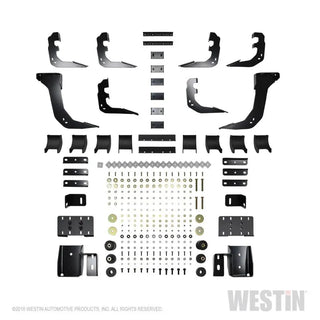 Westin Black R5 M-Series Wheel-to-Wheel Nerf Step Bars: Ram 1500 2019-2025