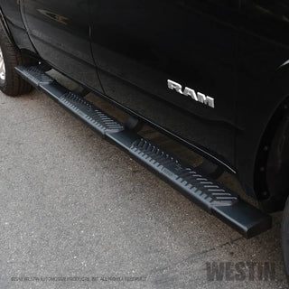Westin Black R5 M-Series Wheel-to-Wheel Nerf Step Bars: Ram 1500 2019-2025