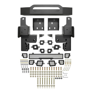 Westin Textured Black Pro-Series Front Bumper (FRONT): Ram 2500 / 3500 2019-2024