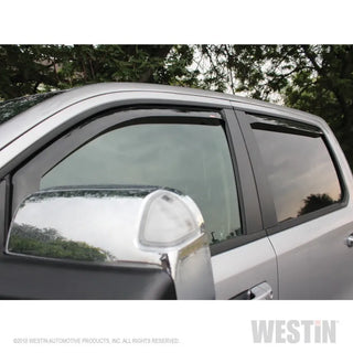 Westin In Channel Wind Deflector 4pc: Ram 1500 2019-2025 w/ Smoke