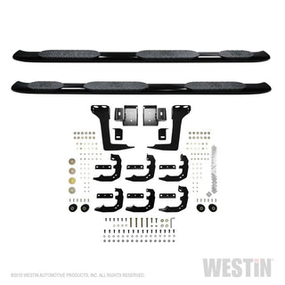 Westin Black Pro Traxx 5 W2W Oval Nerf Step Bars: Ram 1500 2019-2025 (21-534705)