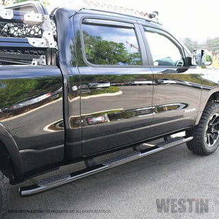 Westin Black Pro Traxx 5 W2W Oval Nerf Step Bars: Ram 1500 2019-2025 (21-534705)