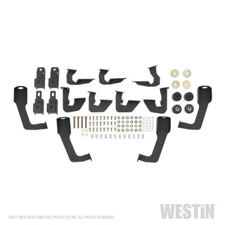 Westin Heavy Duty Drop Wheel-to-Wheel Nerf Step Bars: Ram 2500 / 3500 2011-2019