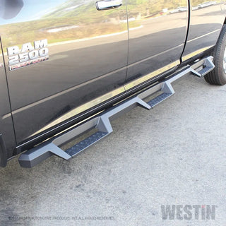 Westin Heavy Duty Drop Wheel-to-Wheel Nerf Step Bars: Ram 2500 / 3500 2011-2019
