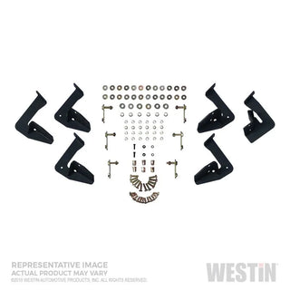 Westin SS Drop Nerf Step Bars: Fits Ram 1500 / 2500 / 3500 (09-24) - Textured Black