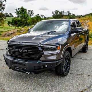 Westin Textured Black Pro-Series Front Bumper: Ram 1500 2019-2024