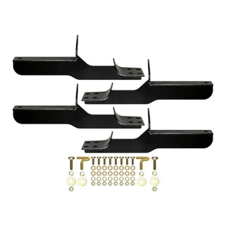 Westin Black Nerf Step Bar Mount Kit: Dodge Durango / Jeep Grand Cherokee (11-18) / Wrangler JK (18)