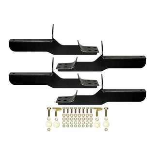 Westin Black Nerf Step Bar Mount Kit: Dodge Durango / Jeep Grand Cherokee (11-18) / Wrangler JK (18)