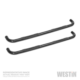 Westin Black E-Series Nerf Step Bars: Jeep Wrangler 1997-2006