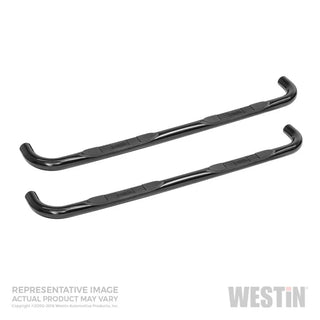 Westin Black E-Series Nerf Step Bars: Jeep Wrangler 1997-2006