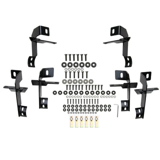 Westin Black E-Series Nerf Step Bars: Jeep Wrangler (07-17) / Wrangler JK (18)