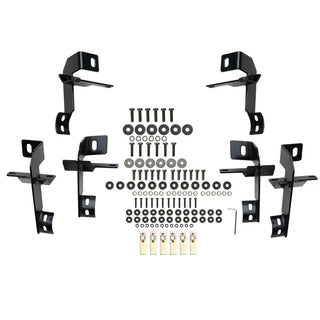 Westin Black E-Series Nerf Step Bars: Jeep Wrangler (07-17) / Wrangler JK (18)