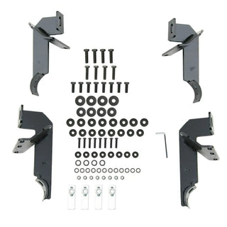 Westin Black E-Series Nerf Step Bars: Jeep Wrangler (07-17) / Wrangler JK (18)