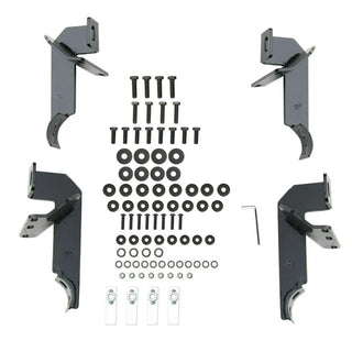 Westin Black E-Series Nerf Step Bars: Jeep Wrangler (07-17) / Wrangler JK (18)