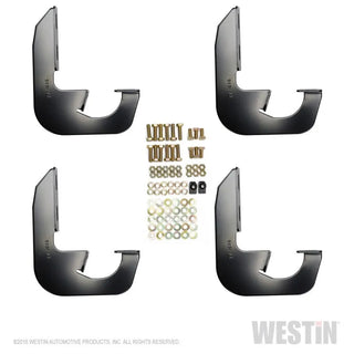 Westin Black Running Board Mount Kit: Jeep Grand Cherokee 2005-2010