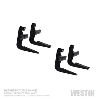 Westin Black Running Board Mount Kit: Dodge Durango / Jeep Grand Cherokee 2011-2018