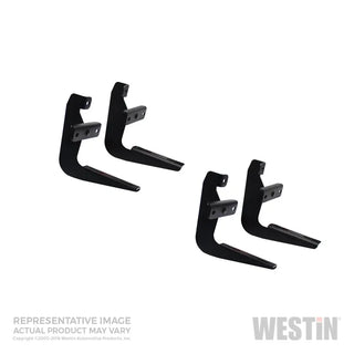 Westin Black Running Board Mount Kit: Dodge Durango / Jeep Grand Cherokee 2011-2018