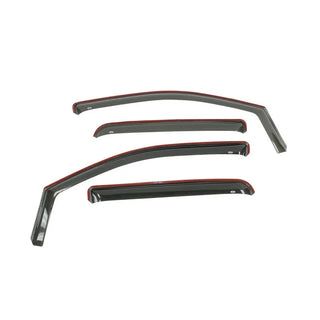 Westin Wade In-Channel Wind Deflector 4pc: Jeep Wrangler (07-17) / Wrangler JK (18)