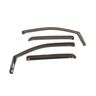 Westin Wade In-Channel Wind Deflector 4pc: Jeep Wrangler (07-17) / Wrangler JK (18)