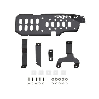 Westin Textured Black Gas Tank Skid Plate: Jeep Wrangler (07-17) / Wrangler JK (18)
