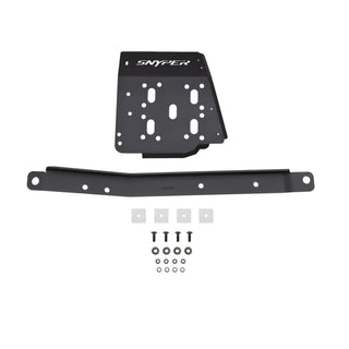 Westin Textured Black Transfer Case Skid Plate: Jeep Wrangler (07-17) / JK (18)