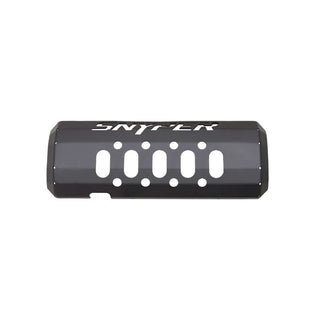 Westin Textured Black Muffler Skid Plate: Jeep Wrangler (07-17) / Wrangler JK (2018)