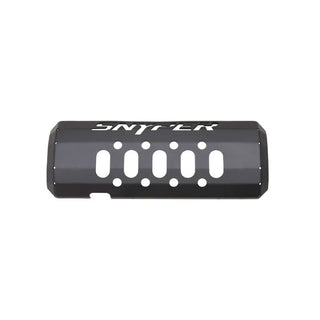 Westin Textured Black Muffler Skid Plate: Jeep Wrangler (07-17) / Wrangler JK (2018)