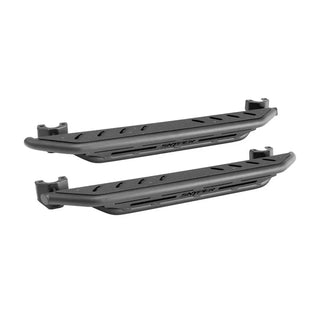 Westin Textured Black Triple Tube Rock Rail Steps: Jeep Wrangler (07-17) / Wrangler JK (18)