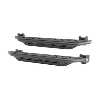 Westin Textured Black Triple Tube Rock Rail Steps: Jeep Wrangler (07-17) / Wrangler JK (18)