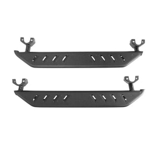 Westin Textured Black Triple Tube Rock Rail Steps: Jeep Wrangler (07-17) / Wrangler JK (18)