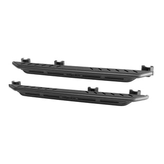 Westin Textured Black Triple Tube Rock Rail Steps: Jeep Wrangler (07-17) / Wrangler JK (18)