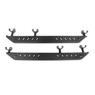 Westin Textured Black Triple Tube Rock Rail Steps: Jeep Wrangler (07-17) / Wrangler JK (18)