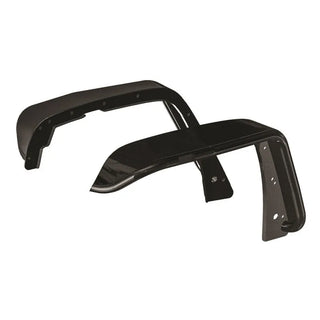 Westin Textured Black Tube Fenders (FRONT): Jeep Wrangler (07-17) / Wrangler JK (18)