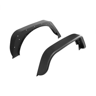 Westin Textured Black Tube Fenders (REAR): Jeep Wrangler (07-17) / Wrangler JK (18)