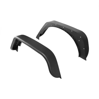 Westin Textured Black Tube Fenders (REAR): Jeep Wrangler (07-17) / Wrangler JK (18)