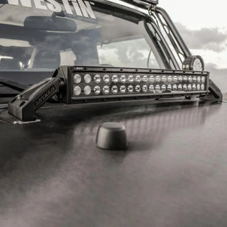Westin Textured Black Snyper LED Hood Mount: Jeep Wrangler (07-17) / Wrangler JK (18)
