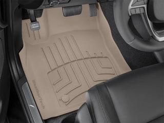WeatherTech Front FloorLiner (FRONT): Dodge Durango / Jeep Grand Cherokee (16-24) / WK (22) w/ Tan