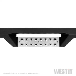 Westin Textured Black Drop Nerf Step Bars: Jeep Wrangler JL Unlimited (2018-24)