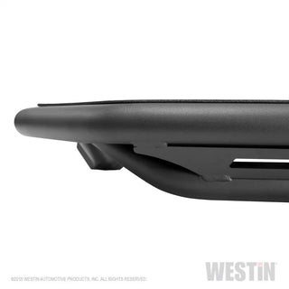 Westin Textured Black Triple Tube Rock Rail Steps: Jeep Wrangler JL Unlimited 2018-2024