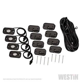 Westin LED Rock Light Kit: Jeep Wrangler (2007-2024) / Wrangler JK (2018)
