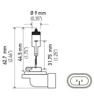 Hella Bulb: Dodge Dakota (01-03) / Durango (01-03)