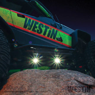 Westin LED Rock Light Kit: Jeep Wrangler (2007-2024) / Wrangler JK (2018)