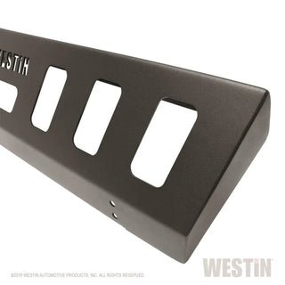 Westin Textured Black Front Bumper Skid Plate: Jeep Wrangler (18-24) / Gladiator (20-24)
