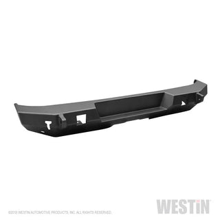 Westin Textured Black Rear Bumper: Jeep Wrangler 2018-2024
