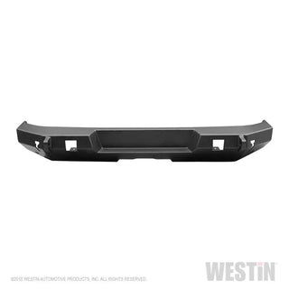Westin Textured Black Rear Bumper: Jeep Wrangler 2018-2024