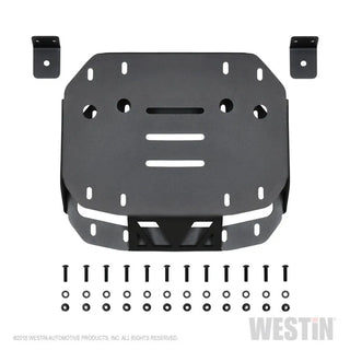 Westin Textured Black Spare Tire Relocator: Jeep Wrangler (18-24)