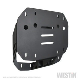 Westin Textured Black Spare Tire Relocator: Jeep Wrangler (18-24)