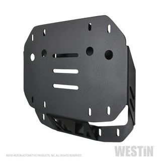 Westin Textured Black Spare Tire Relocator: Jeep Wrangler (18-24)
