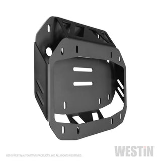 Westin Textured Black Spare Tire Relocator: Jeep Wrangler (18-24)
